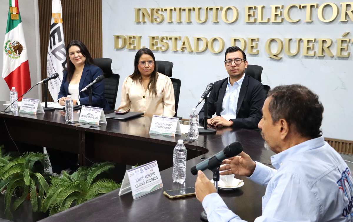IEEQcomunica's tweet photo. 📰 | El @IEEQcomunica y el Instituto Municipal de Derechos Humanos del Municipio de Querétaro promoverán acciones para fomentar la inclusión y la igualdad 🧩🏳‍🌈

Entérate 👉🏽 https://t.co/d30bBgRtAI 

#MáximaPublicidad #AcércateATuIEEQ https://t.co/OdP37hs4ht