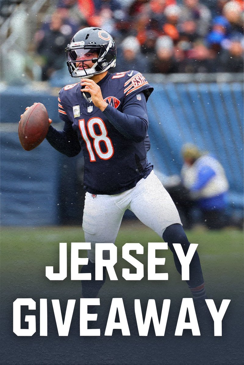 🔥 Jersey Giveaway! 🔥

I'm giving away a Bears jersey of your choice to celebrate the Bears Win!  

Rules: 
1. Follow me <a href="/itsfickybaby/">Ficky</a>
2. Like and Retweet this post