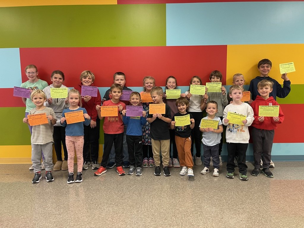 Big Bulldog shout-out to these awesome Elementary Students for receiving a Positive Office Referral in the month of October! Way to go!