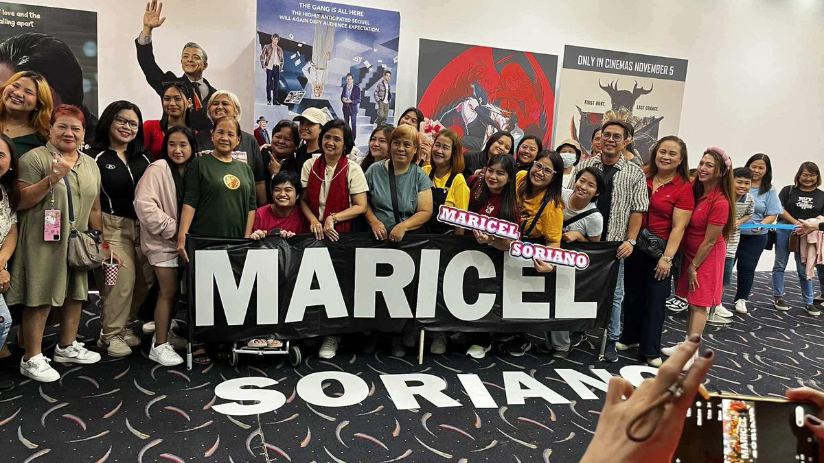 Inay Marya <a href="/officialmaryaph/">Maricel Soriano</a> I always cherish you &amp;  everything thing that you do. You always makes me happy in 51 years of being a fan. I will always support you  even though I'm getting older. I love you Inay still showing Worldwide #MeetGreetAndBye
