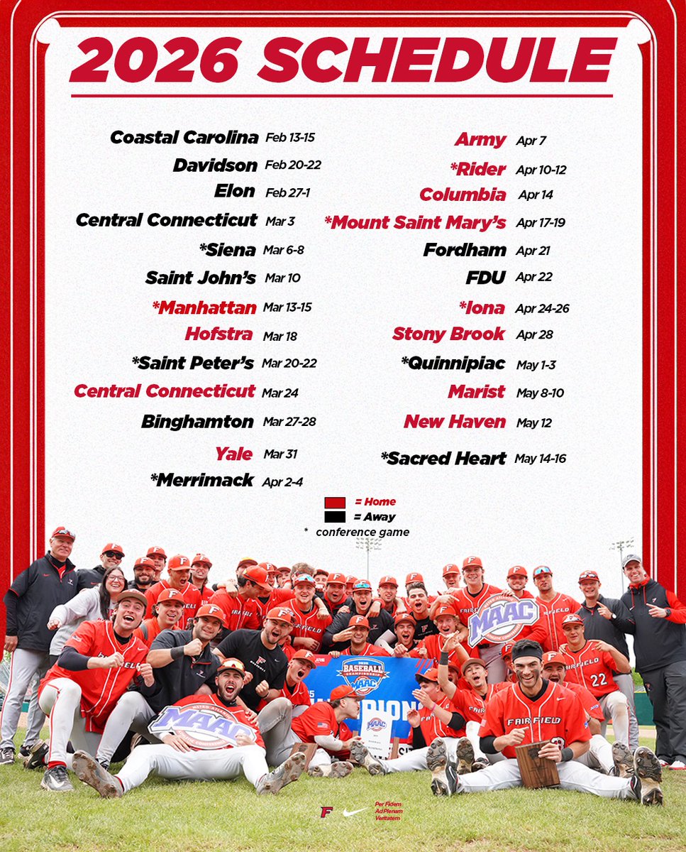 Fairfield Baseball tweet media