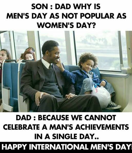 Happy #InternationalMensDay to all the men out there 🫂