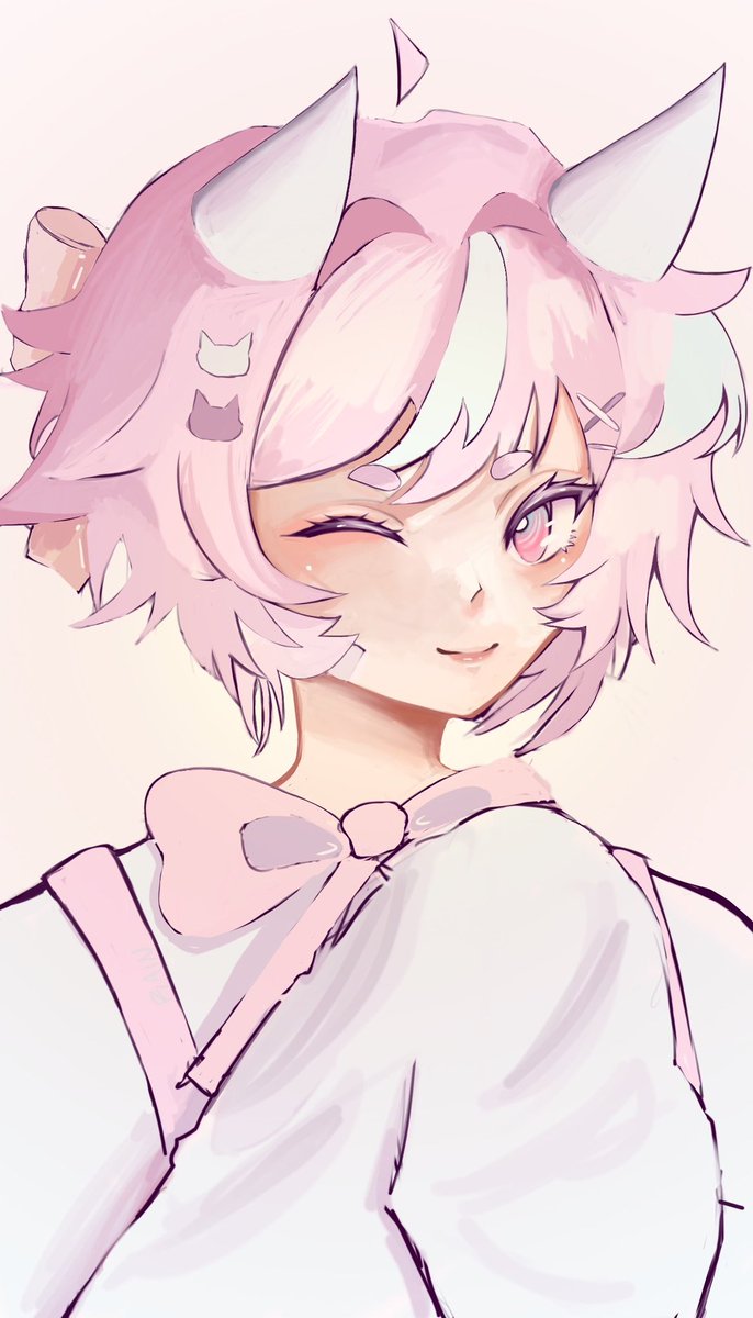 TheYokoTaki's tweet image. Haven’t been drawing recently but here is one of my pieces back in April I really liked (OC not mine !!) 🌸

#Artist #Anime #digital #digitalart #Procreate #rendering #artwork #art #fyp #fypシ #fypviraltwitter #cute #pink #ArtistOnTwitter #artmoots #artfriends #더블유 #hungry