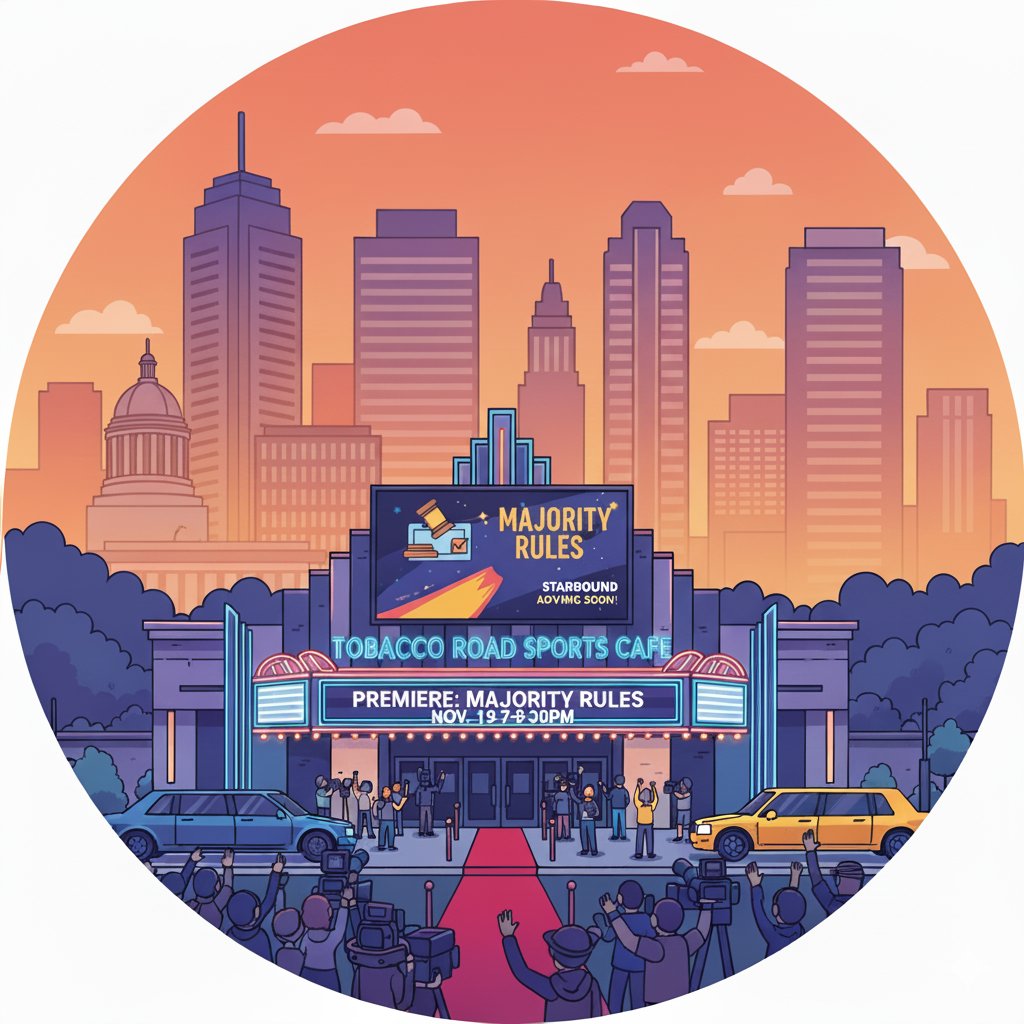 BetterBallotNC's tweet image. Join us tomorrow at Tobacco Road Sports Cafe in Raleigh for a free screening of #MajorityRules and a panel discussion event on #RankedChoiceVoting and other electoral reforms.

RSVP: betterballotnc.org/majority_rules…