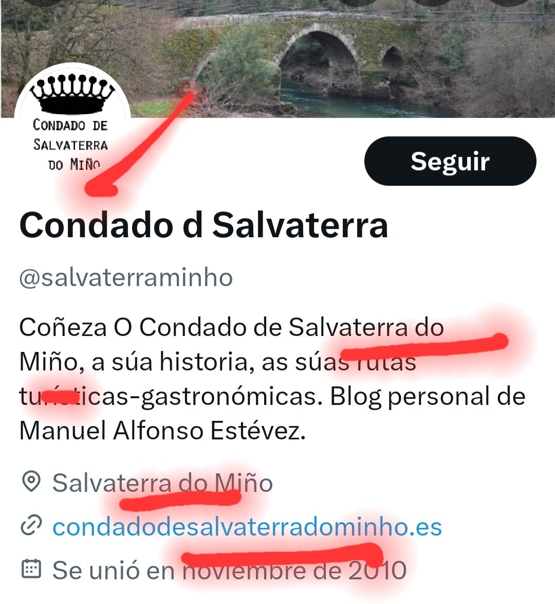 ToponimoGalego's tweet image. #TopónimoDeturpado por #CondadoDSalvaterra @salvaterraminho

#SalvaterraDOMiño-NON

#TopónimoGalego:
#SalvaterraDeMiño
