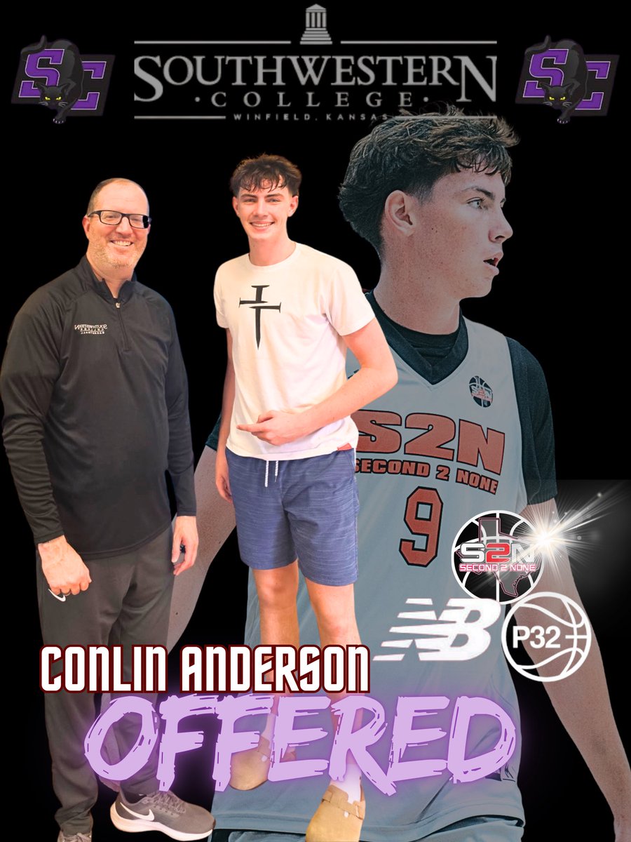 Congrats to <a href="/Andercon_24/">Conlin Anderson</a>  for receiving your 2nd offer!! Keep shining young man, only up from here! #wegotnow <a href="/ayye_ROD/">Coach Rod</a> <a href="/p32league/">P32 League</a> <a href="/newbalancehoops/">New Balance Basketball</a>