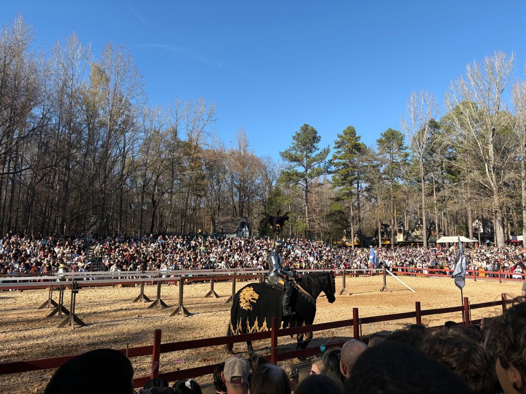 The Medieval and Early Modern Studies program hosted a wonderful Sunday outing to the Carolina Renaissance Faire last week! For more information about the program and other exciting opportunities like this, visit the website at medieval.wfu.edu.