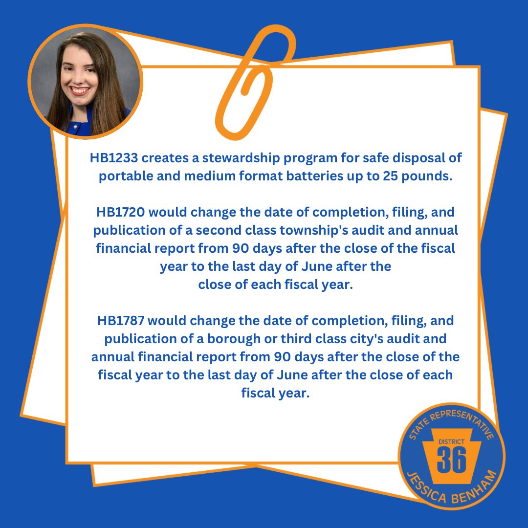 Rep. Jessica Benham tweet media