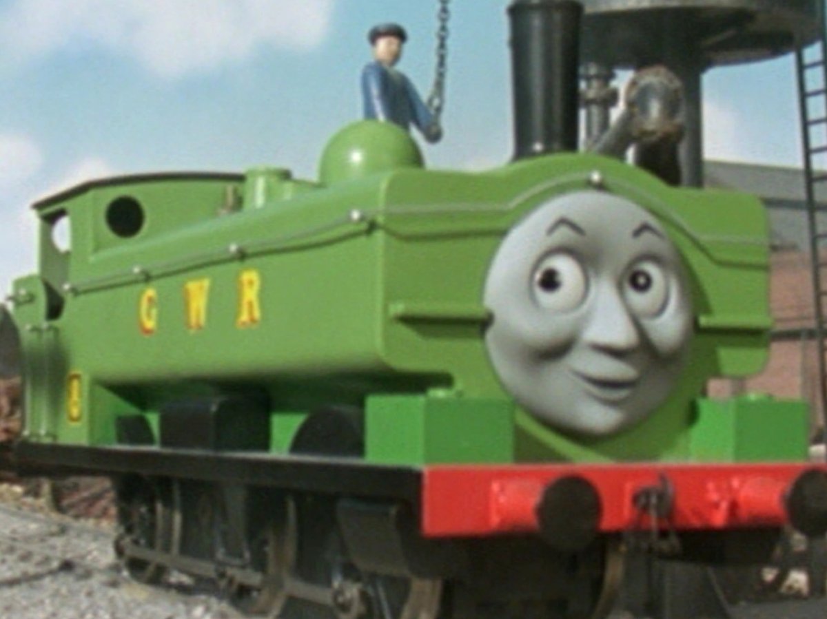 E2forlife20's tweet image. What’s your weird Thomas Mandela effects? One of mine is that I could’ve sworn Duck was in Henry’s place in TATMR.