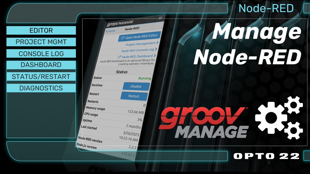 opto22's tweet image. Watch and see why #NodeRED is such a popular low-code/no-code programming tool that&apos;s included in #groovEPIC: op22.co/49mGZSR