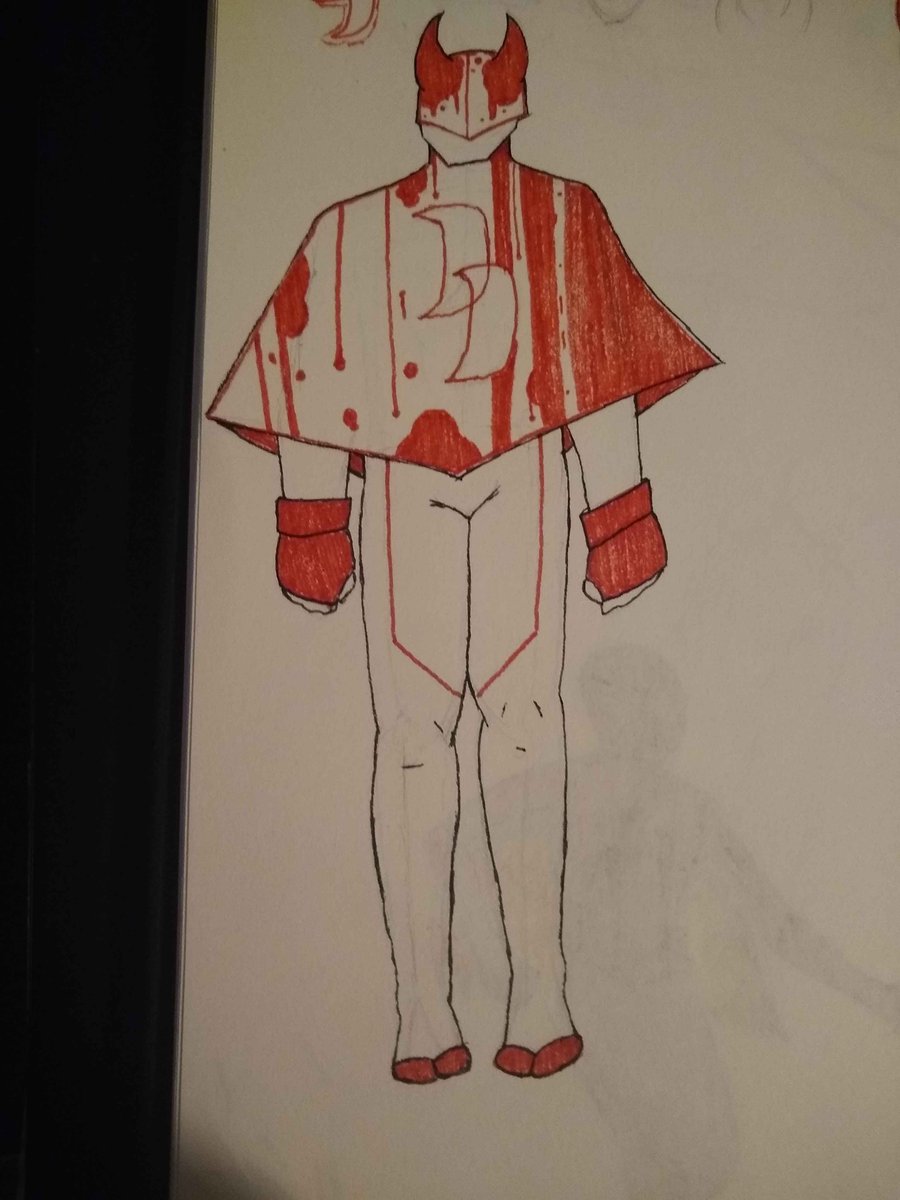 Might tweak it soon buuuut here's my Marvel AU's Daredevil :]