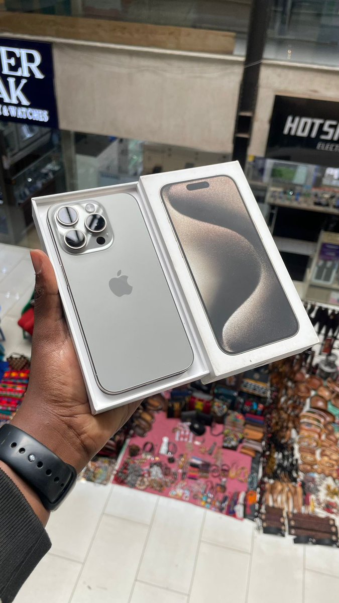 TechChapK3's tweet image. Apple iPhone 15 Pro
512gb Storage 
EX-UK Open Box 

Available @Ksh.90,000

#iPhone #iPhone15 #iPhone15pro #iphonekenya #appledeals #applelife #appledevices #iphonedeals #apple #applekenya #tech #techlife #techlifestyle
