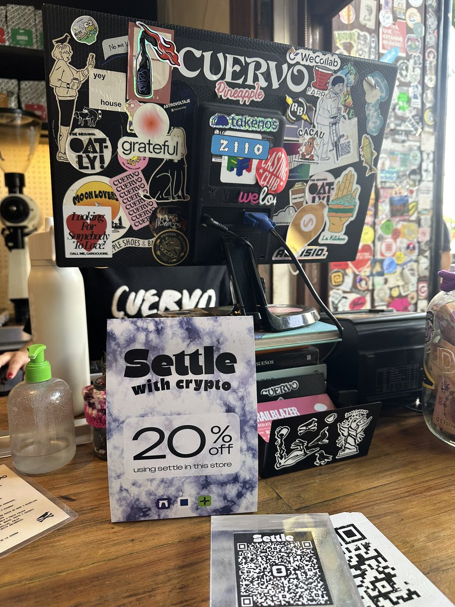 When you can pay with crypto at coffee shops in Buenos Aires 😍