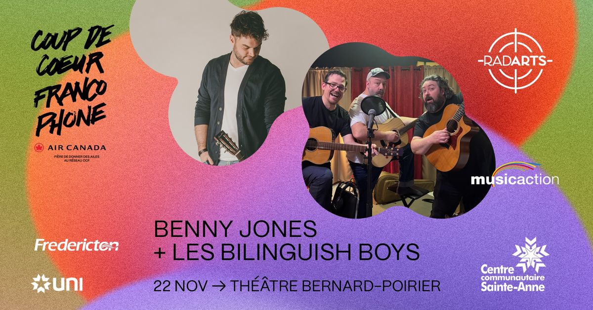 PLATEAU DOUBLE : Bilinguish Boys et Benny Jones -  nouzie.com/plateau-double… PLATEAU DOUBLE : Bilinguish Boys et Benny Jones