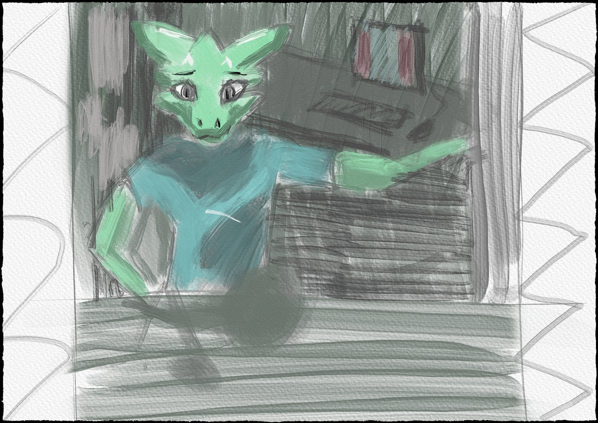 RATelectro's tweet image. Day 238 #1. Sketches, 15-20min