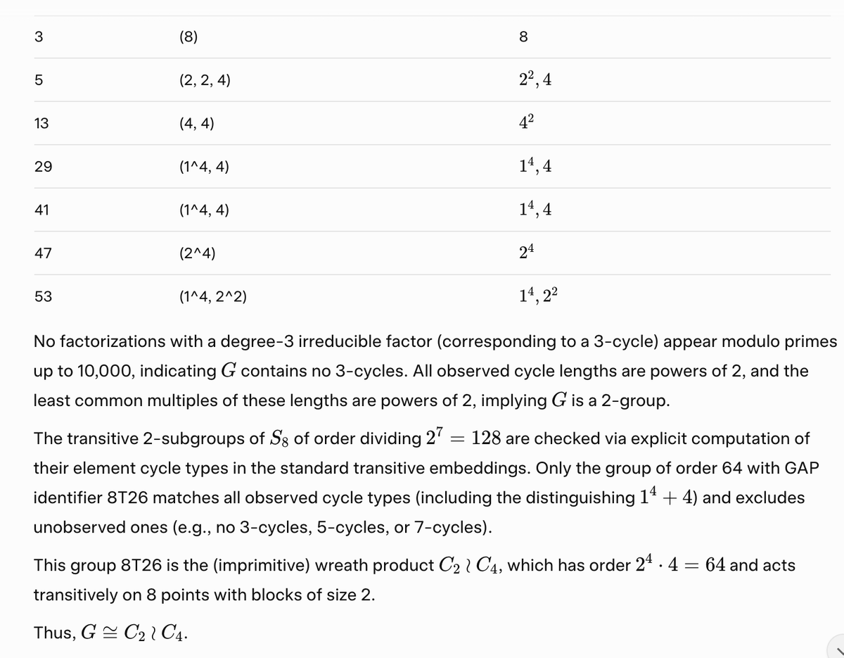 nasqret's tweet image. Everyone&apos;s excited with Gemini 3.0. I am not so. Trying algebra and number theory concepts. I don&apos;t usually expect the models to do extremely well on super hard problems. Here is one which shows that Gemini 3.0 (even Pro Preview) is not a model yet fine-tuned for very abstract…