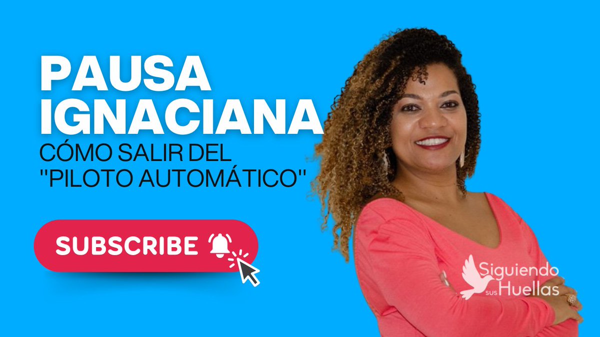SSHT11's tweet image. ¿Vivir en #PilotoAutomático te agota? 🤯

La espiritualidad ignaciana tiene la solución: la PAUSA IGNACIANA.

Aprende a #Parar, #Resetear y encontrar a Dios en tu día a día. Aqui la guía práctica.

¡Dale Play y transforma tu rutina! 👇

🔗 youtu.be/HyVPYWeUNlM