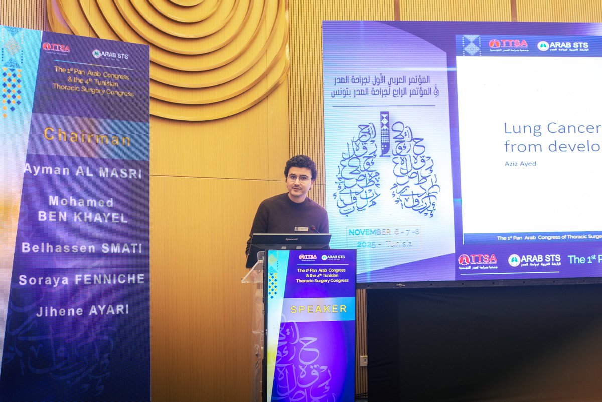 AIHealthMIT's tweet image. This month, @AIHealthMIT PhD student Aziz Ayed was invited to speak at the 1st Pan Arab Congress of Thoracic Surgery, which took place in Tunisia 🇹🇳 We appreciated the opportunity to contribute to this landmark event! @TtsaTunisia jclinic.mit.edu/mit-jameel-cli…