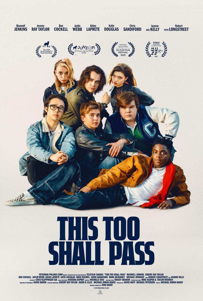 The_Ent_Factor's tweet image. The coming-of-age drama THIS TOO SHALL PASS is available on digital platforms. Trailer, images and poster here:

entertainment-factor.blogspot.com/2025/11/this-t…

#movies #thistooshallpass #indiefilm #comingofage #streaming #nowstreaming #bencockell #katiedouglas #jeremyraytaylor