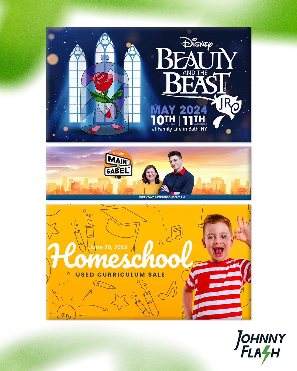 johnfalke's tweet image. Good design tells a story... great design drives results.

We helped FamilyLife unify their brand visuals across campaigns, social, and events, raising $6M+ and creating 700+ graphics along the way.

#DesignWithPurpose #CreativeStrategy #JohnnyFlashProductions