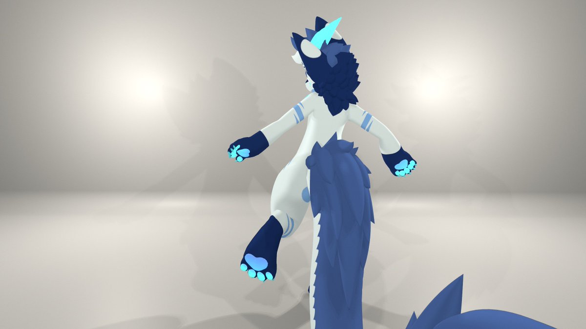 Caddie_Kid's tweet image. Hallo, buyer of this cute design here~
I had a go at painting this cool creature onto a Goobastera. Really love the gradients! Also went through with making the hues scroll, which a small demo video will be in the replies of this post~