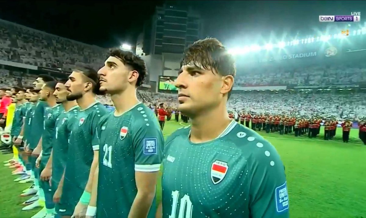 أسود الرافدين تقضي على أحلام فريق المرتزقة والمجنسين 
الامارات راعي الإرهابــ العالمي

#العراق_الامارات
#لاسلم_الله_الامارات