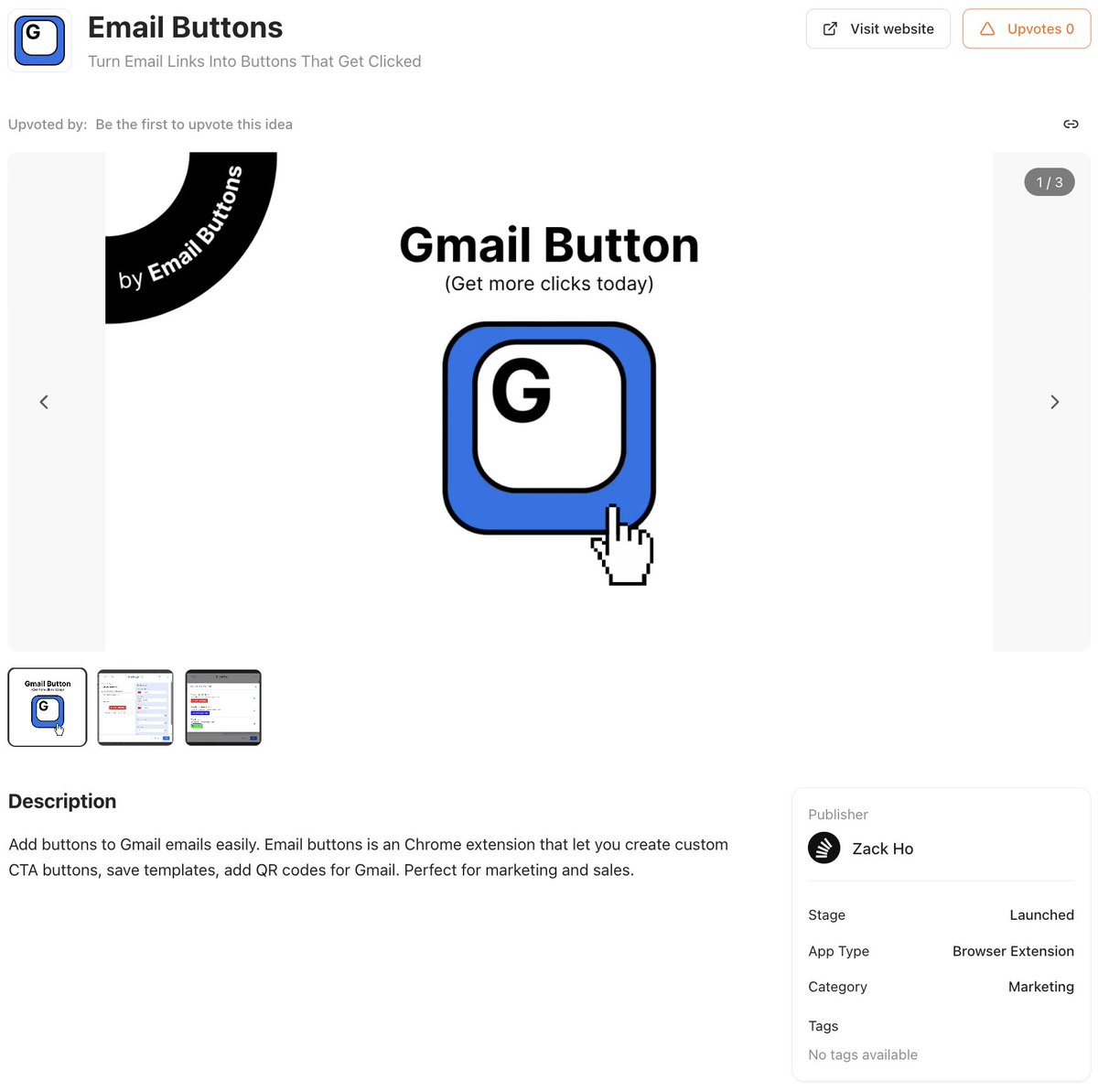 ideakilncom's tweet image. 📩 Email Buttons
Turn plain email links into clickable CTA buttons.

🔘 Add custom buttons directly inside Gmail.
📈 Boost clicks, track engagement &amp;amp; save templates.

👉 ideakiln.com/ideas/email-bu…

#Marketing #EmailTools #ChromeExtension #Productivity #buildinpublic