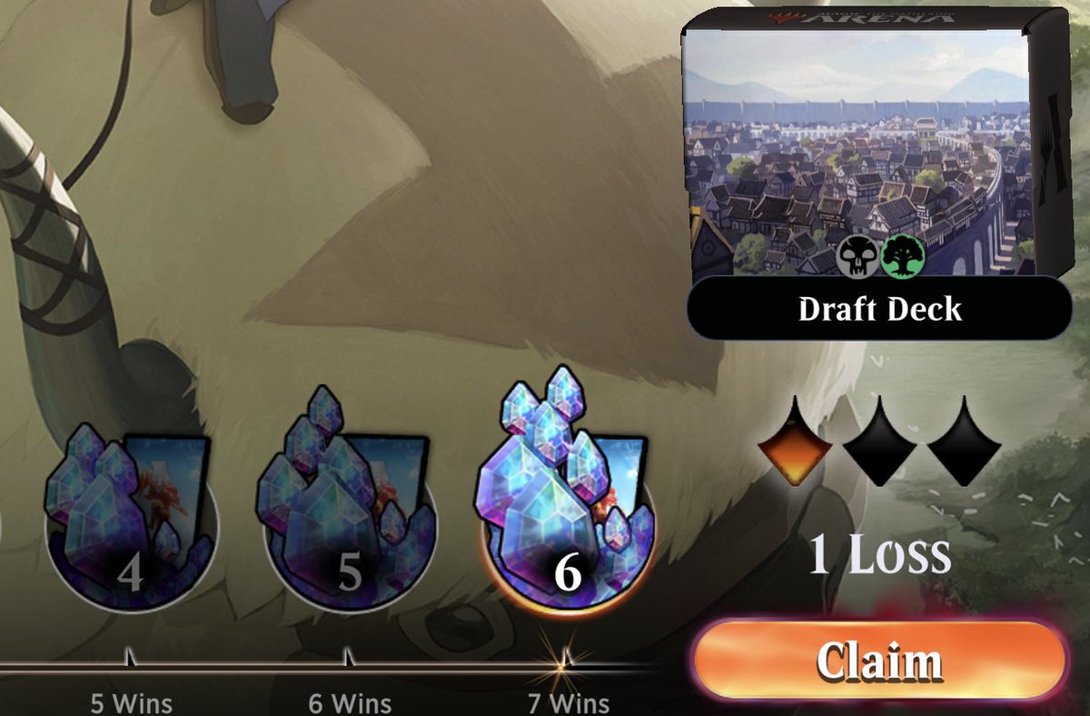 First run trophy. Only loss was using Azula Always Lies to kill a Jet in combat and not reading far enough to see the +1/+1 counters part.

There truly is no war in Ba Sing Se; there is only earthbending your opponent into dust.