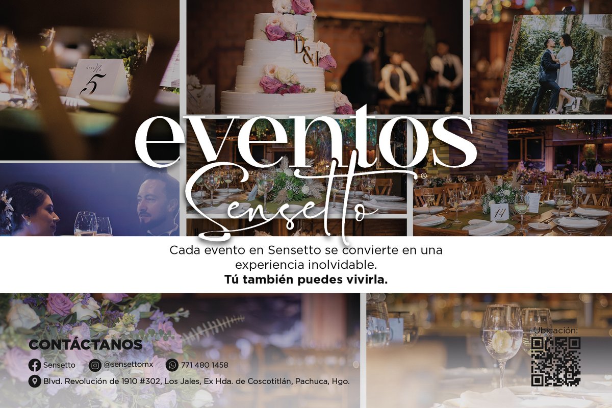 enfasisnoticias's tweet image. En Sensetto, cada evento se convierte en una experiencia que permanece. ✨

 Su diseño moderno, su ambiente único y la versatilidad de sus espacios lo convierten en el escenario ideal para crear momentos que realmente trascienden. 

 Ya sea un evento social, corporativo o una…