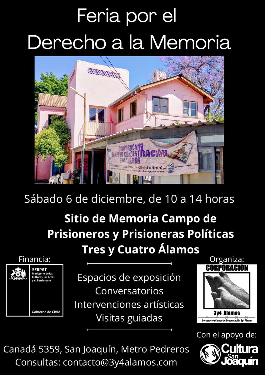 Para todos y todas una fraterna invitación:

#DDHH