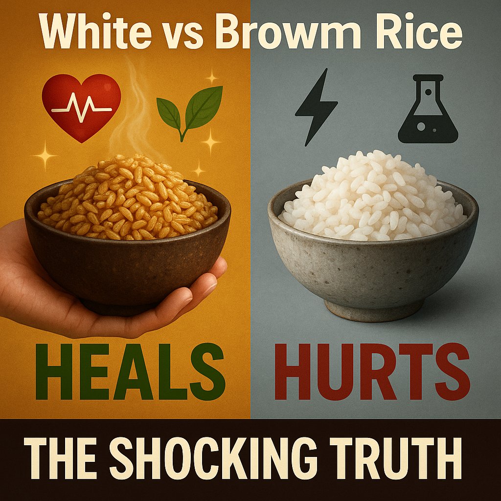 macrobioticlove's tweet photo. White rice vs brown rice… the difference is bigger than you think.
This might change how you eat forever 👇
🎥 Brown Rice vs White Rice
https://t.co/wFCmiKm16e https://t.co/vWHqLNh0Vc