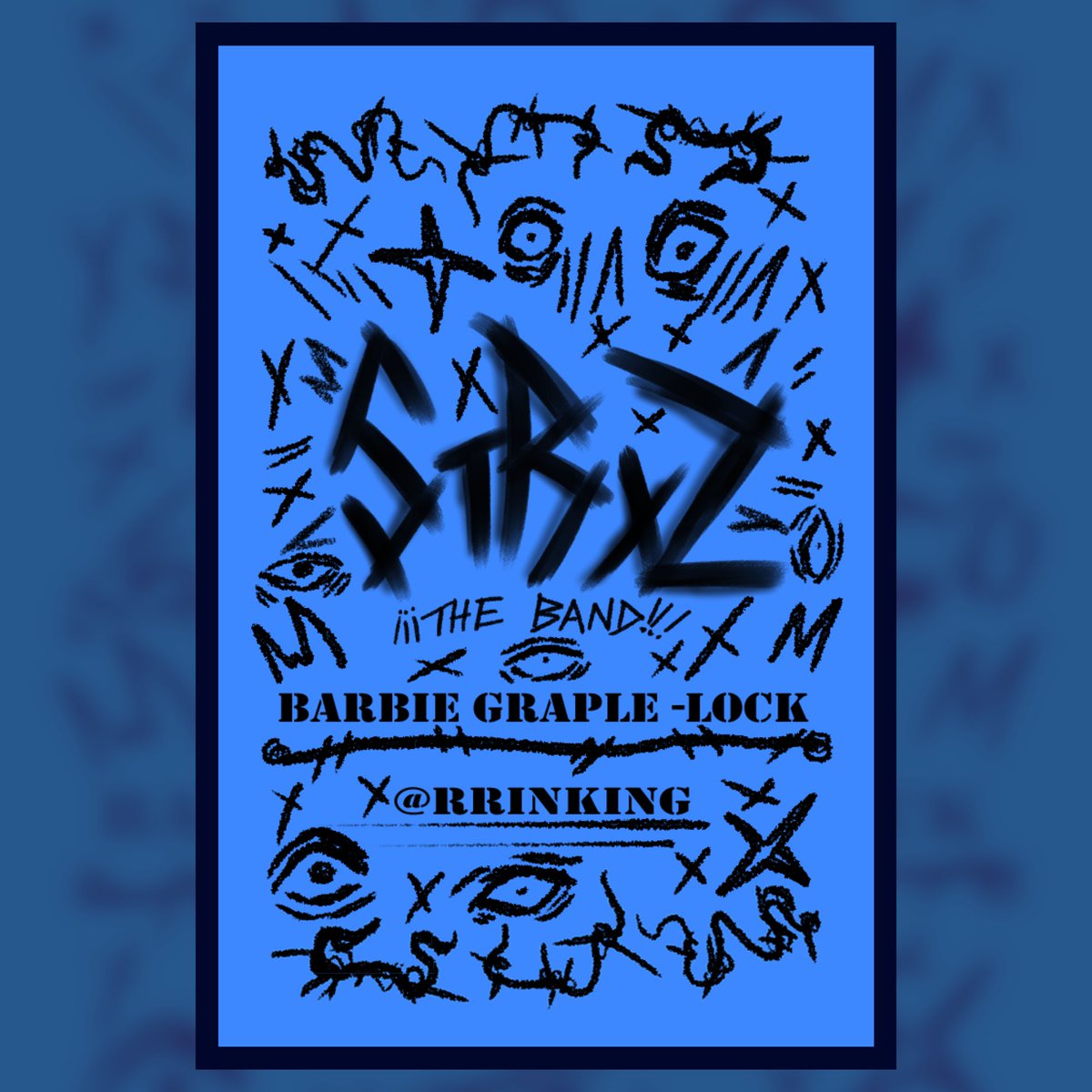 rrinking's tweet photo. ยกBARBIE GRAPLE-LOCK PHOTOCARD AND FANZINE!
#art #artist #punk #oc #ocart #punkoc https://t.co/TXNuFRb24n