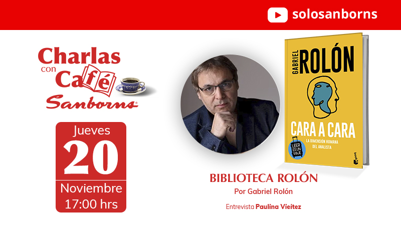 ¿Qué historias, emociones y verdades se esconden detrás de los libros de Gabriel Rolón? ✨📚

En esta charla especial, <a href="/lapauliv/">Paulina Vieitez</a> conversa con uno de los autores más leídos del mundo hispano sobre su obra, sus ideas y la potencia de la palabra.

🕔 20 de noviembre · 17:00 hrs