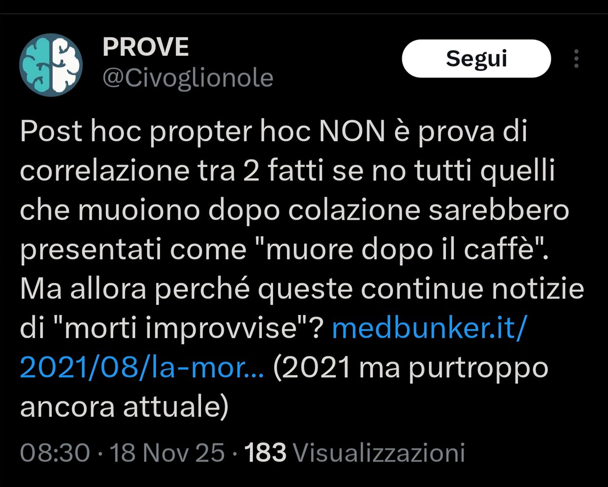 roxgiuse's tweet image. Quella che va ricercata è la significatività statistica. Se c&apos;è si presume il nesso di causazione e l&apos;onere della prova si inverte.