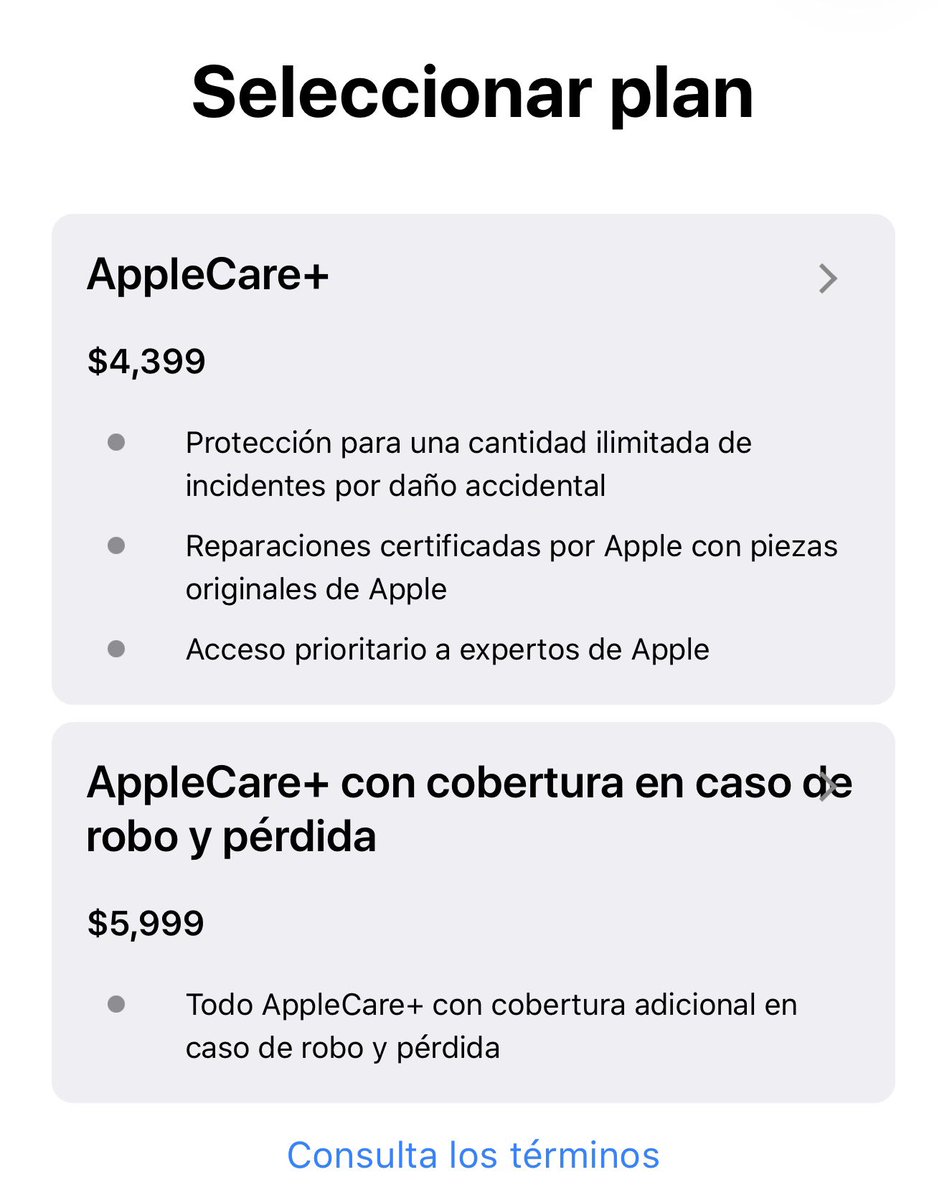 iManuMX's tweet image. AppleCare+ contra robo y pérdida nuevamente ha aparecido en México 🇲🇽 

Ahora será que si lo dejan? 👀