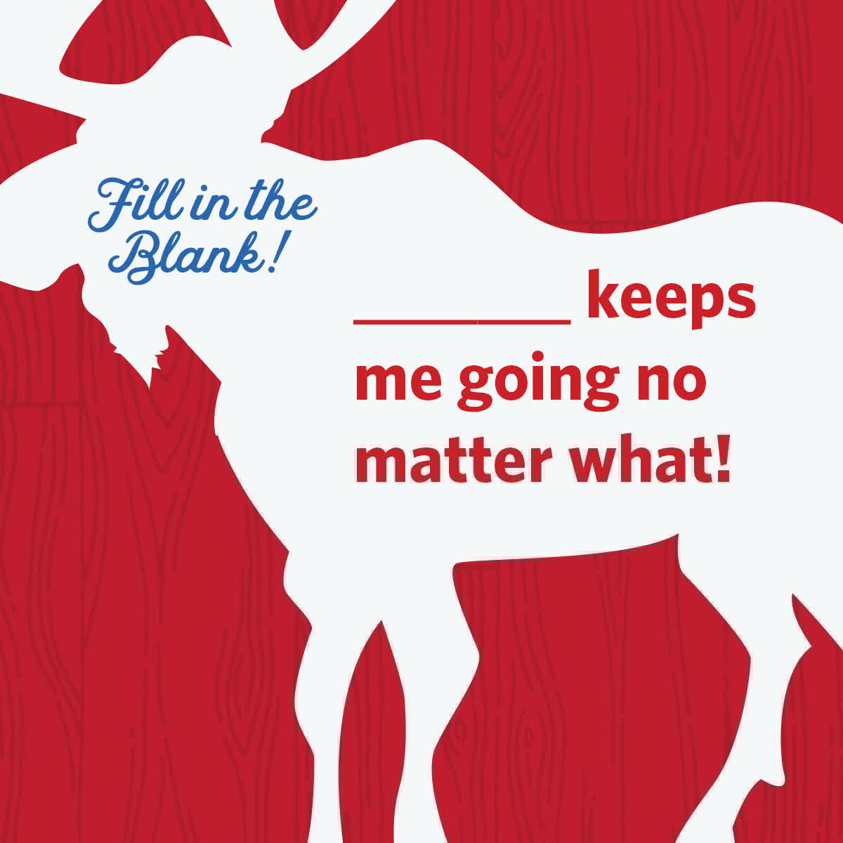 FILL IN THE BLANK: "_______ keeps me going no matter what!"

Some days, you have to roll with the punches, even if it feels like one wrong move and everything will fall apart. 

What keeps you going, no matter what? 

#MyWhy #MyMotivation #DreamBig