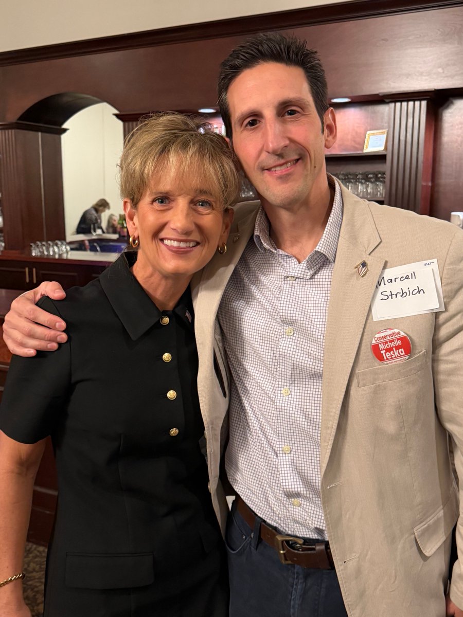 marcellstrbich's tweet photo. Warren County Ohio is fortunate to have State Rep Michelle Teska, one of the smartest, toughest and hardest working elected officials representing them. Happy to support her fundraiser in Mason, Ohio last night. https://t.co/580I8q1Ksu