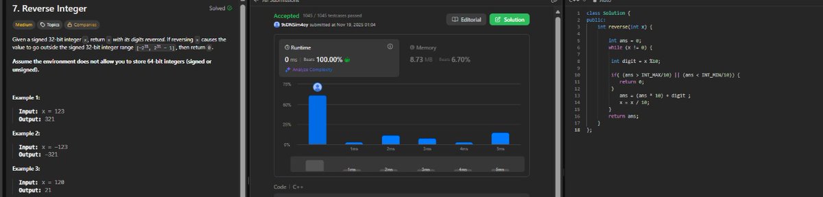 datboi_aayu's tweet image. Day 185 of #365daysofcode
Web Dev:
Revised DOM &amp;amp; browser event listeners:
• Understanding the DOM structure
• How events work
• Attaching listeners

DSA:
Practiced different patterns of reverse integral questions.