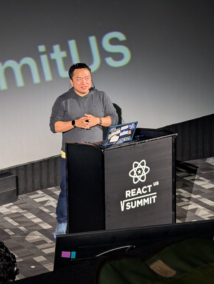 jen_ayy_'s tweet image. Learning about generative AI (or not) with @swyx @ReactSummit  #reactsummitus