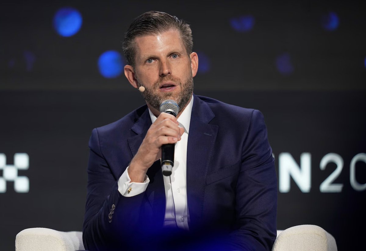 MerlijnTrader's tweet image. BREAKING:

Eric Trump just said Q4 will be “unbelievable for crypto.” 🇺🇸