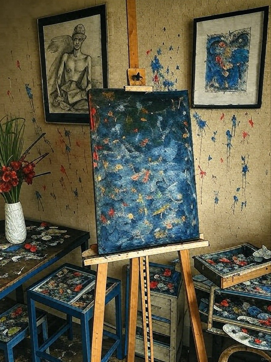 CommSnap's tweet image. Living and working for art.