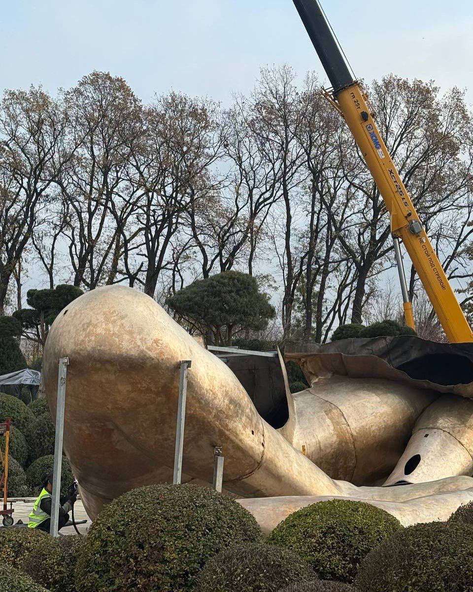 В парке «Краснодар» обновления 

В зоне Парка Облаков достраивают арт-объект «Мать Земля»!