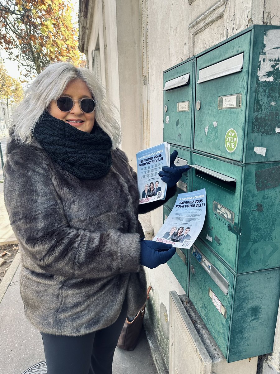 Ce midi, nous étions dans le quartier Sud de La Garenne-Colombes pour distribuer nos questionnaires directement dans vos boîtes aux lettres ✉️🤝

Rendons La Garenne plus forte 🇫🇷