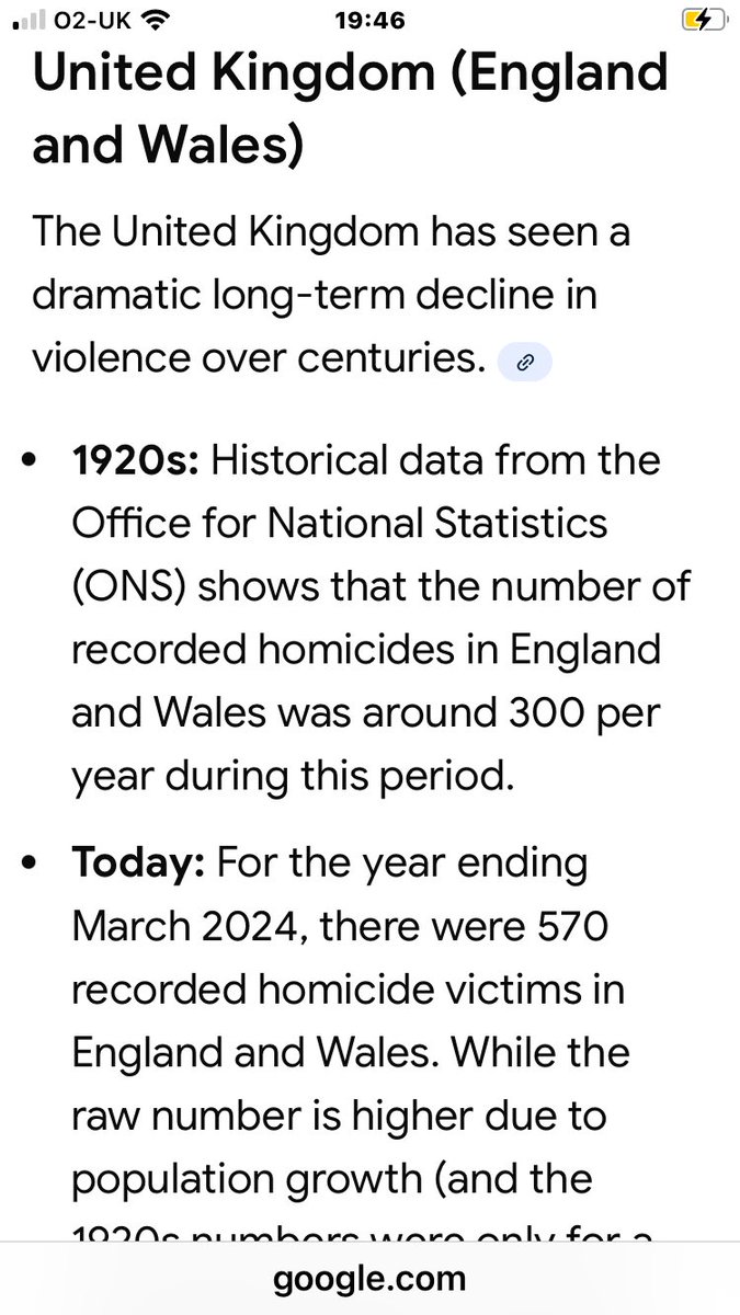 <a href="/jessgill03/">Jess Gill</a> I think you’ll find you are romanticising a more violent past. Here, some facts might help
