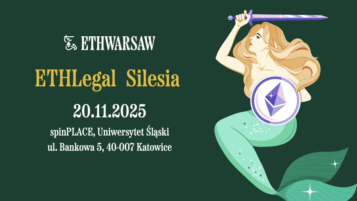 With pride we can announce that Monethic is a partner of the biggest crypto event in Silesia in the autumn of 2025 organised by <a href="/ETHWarsaw/">ETHWarsaw 🧜‍♀️🇵🇱</a>. 

We’ll share more updates tomorrow! :)

📅 20 November 2025
📍 spinPLACE, University of Silesia in Katowice
💻 Event registration: