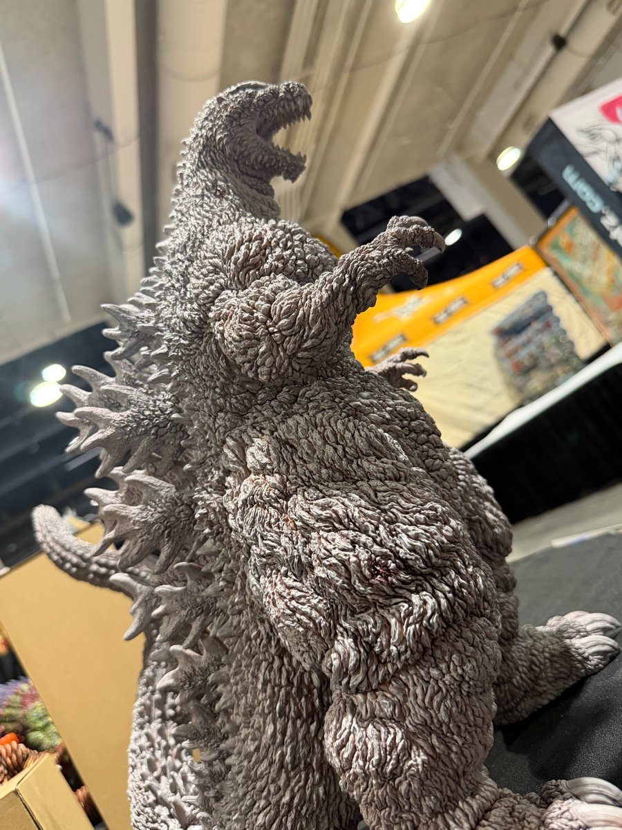 ACROjapan's tweet photo. The shofubi -GODZILLA 1991-
sculptor:Ryo (Nendo Seijin)
photo2
#dcon #kaijuremix #thesofubi #Godzilla #ゴジラ https://t.co/4QF8g8VJXJ