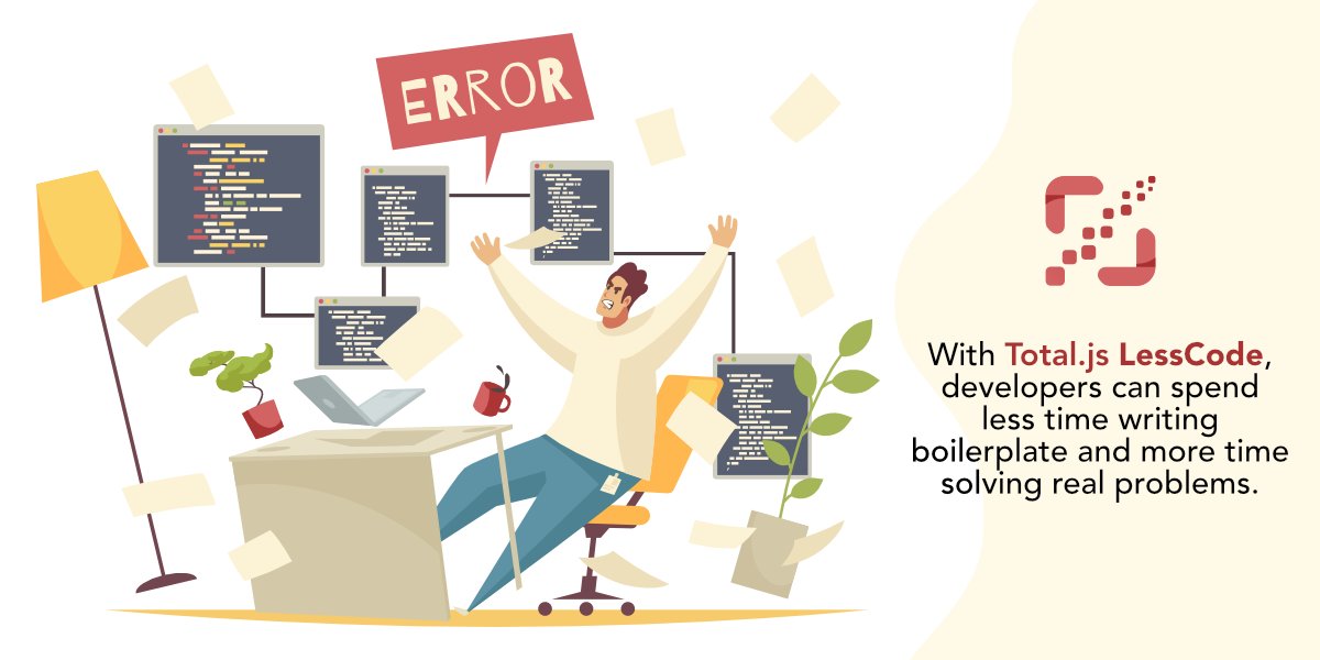 spanishtotaljs's tweet image. Total.js LessCode - Con Total.js LessCode, los desarrolladores pueden dedicar menos tiempo a escribir código repetitivo y más tiempo a resolver problemas reales.
totaljs.com/lesscode/
#lesscode #totaljs #nodejs #code #programming #devtools #codesmarter #codelessdomore