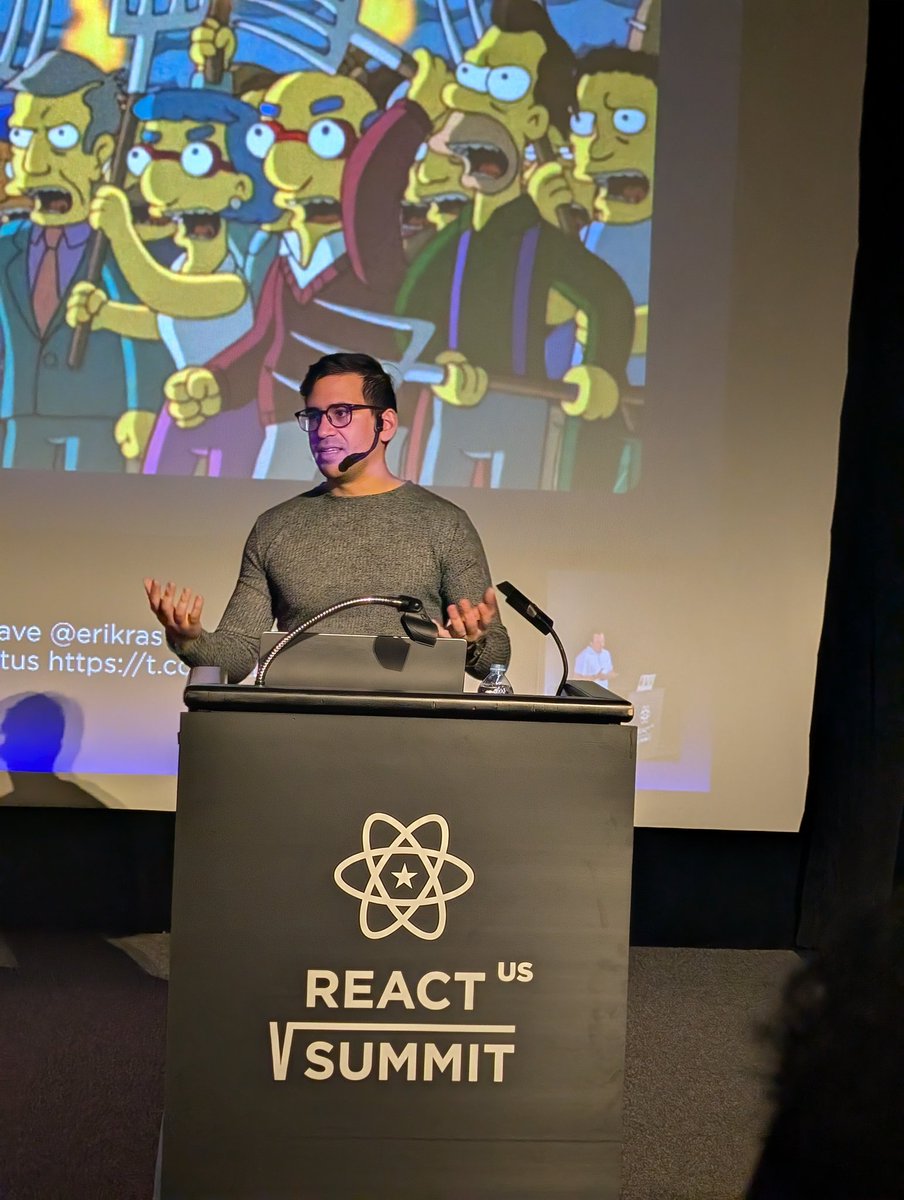 jen_ayy_'s tweet image. Get in some laughs in the Base Camp track with @DavidKPiano telling us to say Goodbye to UseState @ReactSummit  #reactsummitus