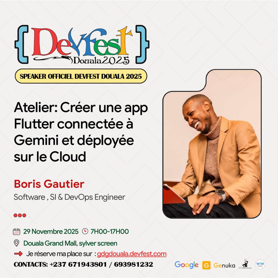 GDG Douala | #DevfestDouala tweet media
