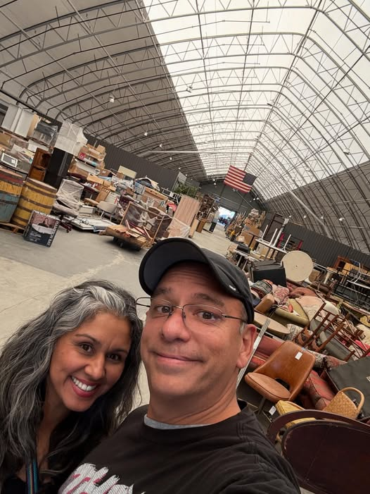 At the prop house with my beautiful wife, getting some cool stuff for this next shoot. If you haven’t checked out Rick Metz’s prop house in Albuquerque, you need to get out there. He’s got everything you need for your next great film. #nmfilm #filmdirector #prop #joelvallie